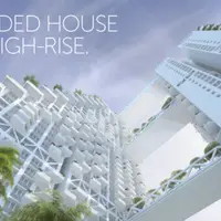 Turnurile gemene uimitoare, legate printr-un pod prin care poti inota