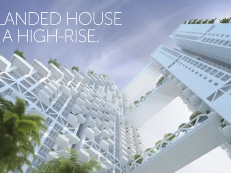 Turnurile gemene uimitoare, legate printr-un pod prin care poti inota