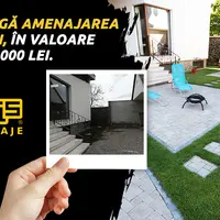 Castiga amenajarea curtii, in valoare de 14.000 lei