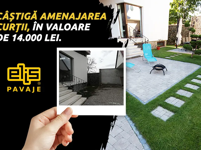 Castiga amenajarea curtii, in valoare de 14.000 lei