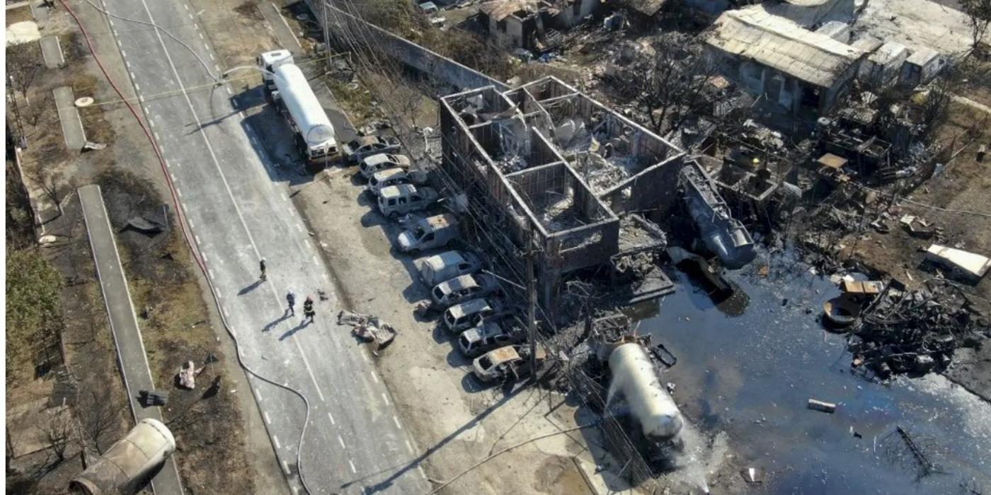 Scurgeri de gaz au avut loc, în această dimineață, dintr-una dintre cisternele din stașția GPL Crevedia