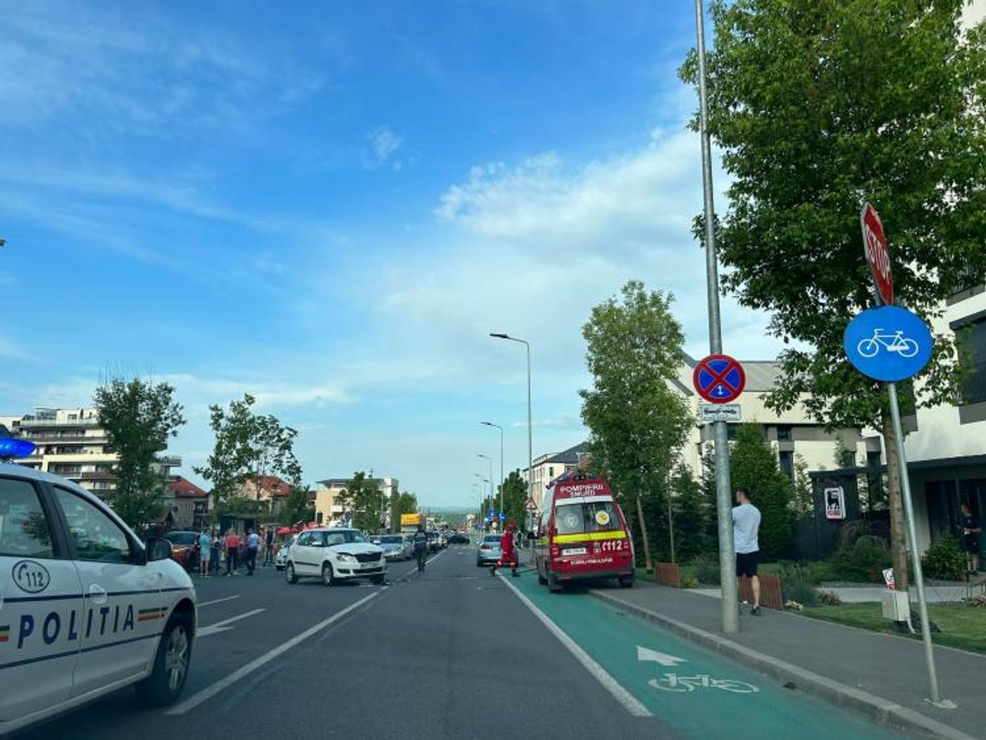 Marți, 30 mai, în jurul orei 18.00, s-a produs un accident în cartierul Buna Ziua