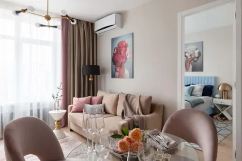 Apartament de 2 camere si doar 38 mp, amenajat modern si elegant