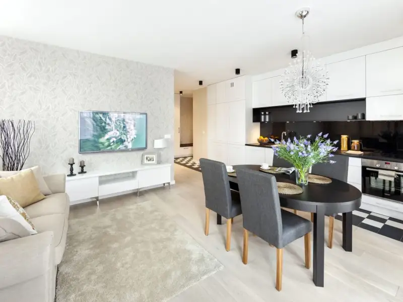 Simplitate si eleganta intr-un apartament de 4 camere pentru o familie cu 2 copii