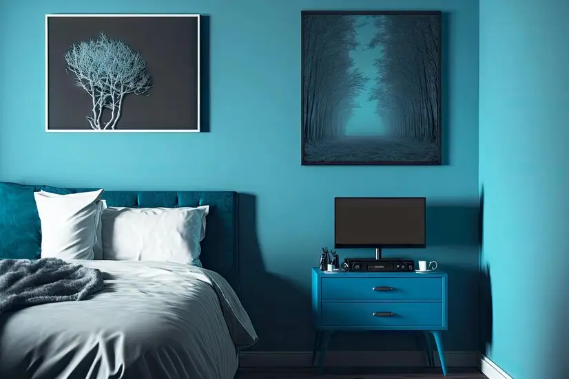 When Cool Colors Play an Essential Role in Bedroom Design