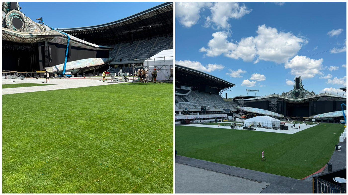 De la scena UNTOLD direct la Liga 1: Cum a rezistat gazonul de pe Cluj Arena după cel mai mare festival din țară