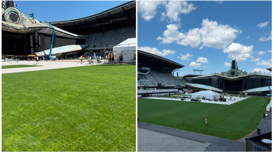 De la scena UNTOLD direct la Liga 1: Cum a rezistat gazonul de pe Cluj Arena după cel mai mare festival din țară