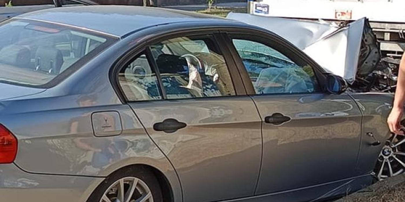 Accident rutier, în această dimineață, pe strada Corneliu Coposu din Cluj-Napoca