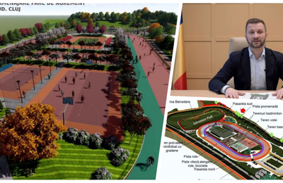 Floreștiul se va bucura de un parc multifuncțional ce va rivaliza cu Baza sportivă din Gheorgheni