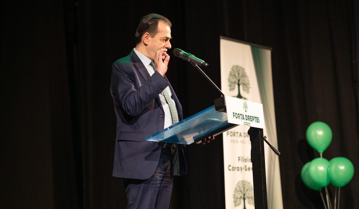 Președintele Forța Dreptei Ludovic Orban, vine în Caraș-Severin în prima zi de campanie electorală