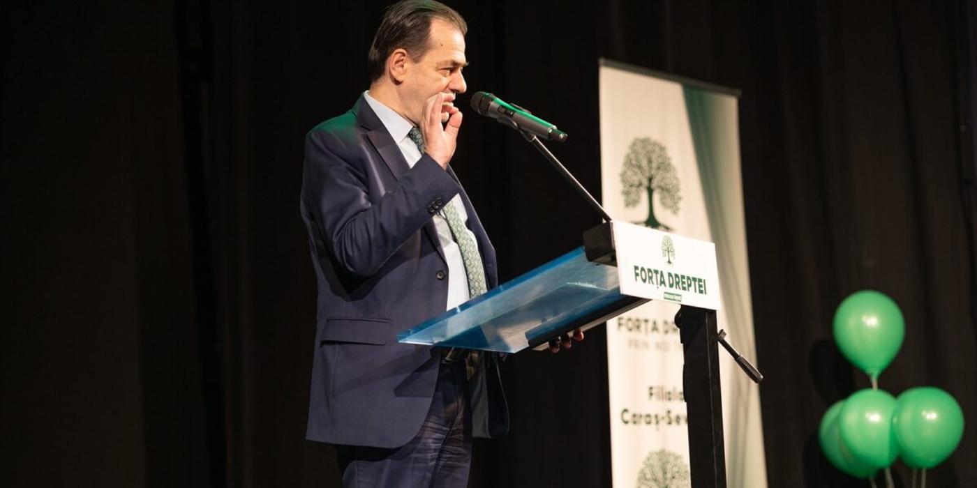 Președintele Forța Dreptei Ludovic Orban, vine în Caraș-Severin în prima zi de campanie electorală