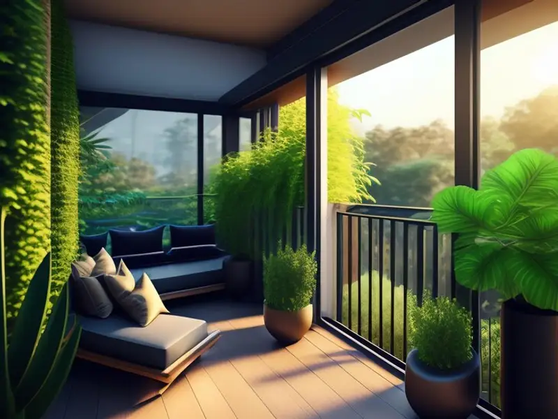 Cum amenajezi un balcon mic tip loggie, simplu și rapid