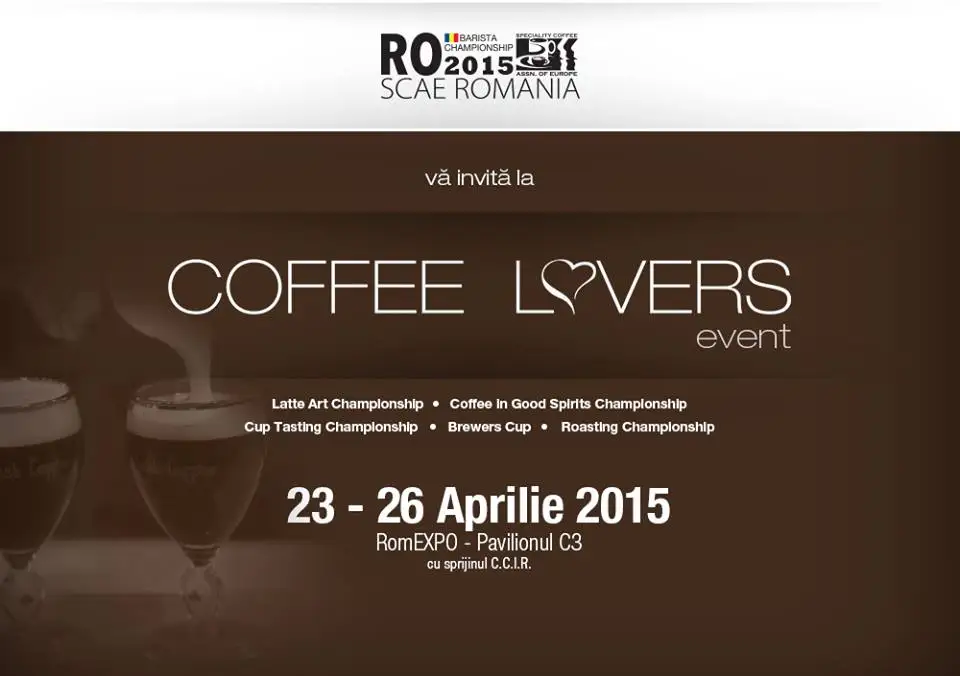 Coffee lovers event incepe azi la Romexpo