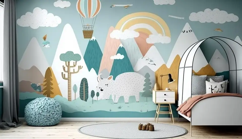 Top 15 Wallpaper Types Ideal for Children's Rooms