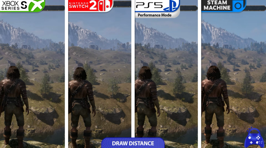 The Elder Scrolls IV: Oblivion Remastered pe Nintendo Switch 2: Cum se compară grafic cu PS5, Xbox Series S și Steam Machine?