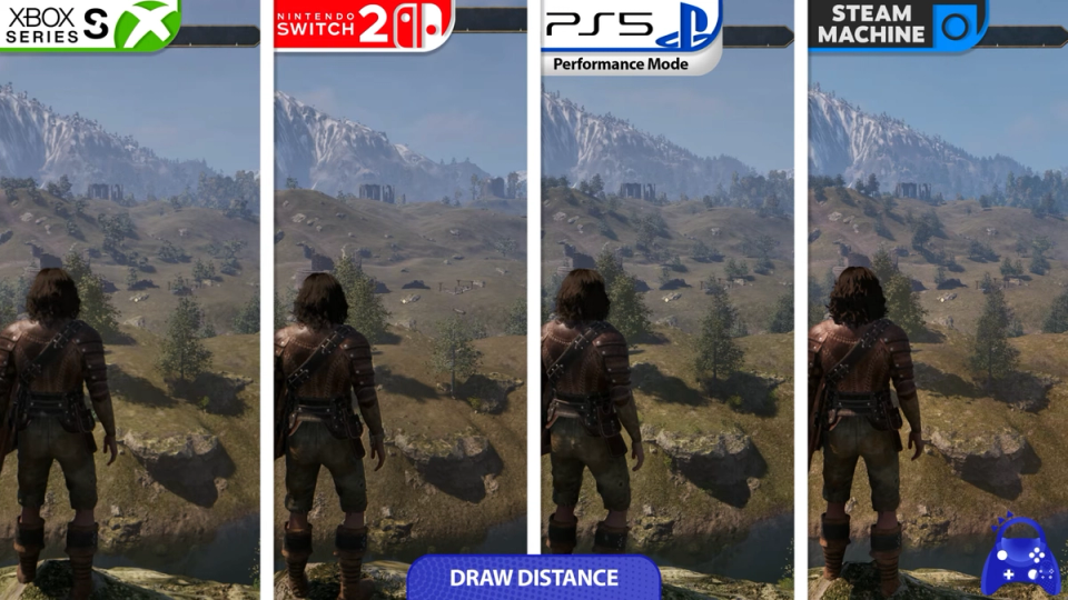 The Elder Scrolls IV: Oblivion Remastered pe Nintendo Switch 2: Cum se compară grafic cu PS5, Xbox Series S și Steam Machine?