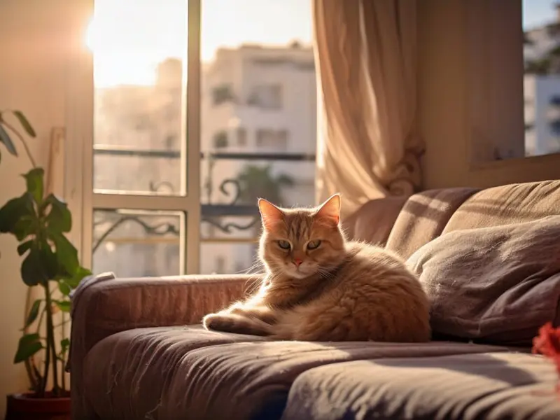 Cum să mențineți casa mereu curată când aveți o pisică