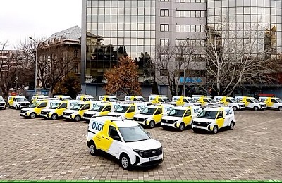DIGI România își mărește flota auto cu 471 Ford Transit Courier produse la Craiova