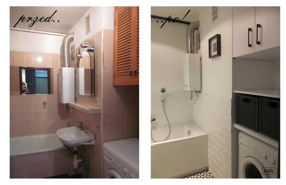 Cum a fost renovata o baie de 4 metri patrati