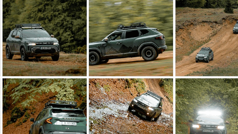 Transalpina, scena unei experiențe off-road spectaculoase cu Dacia Sandriders – galerie foto