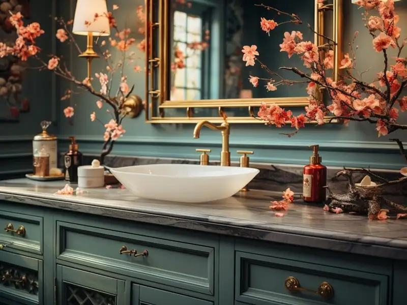 Top 10 tipuri de chiuvete ideale într-o baie în stil retro