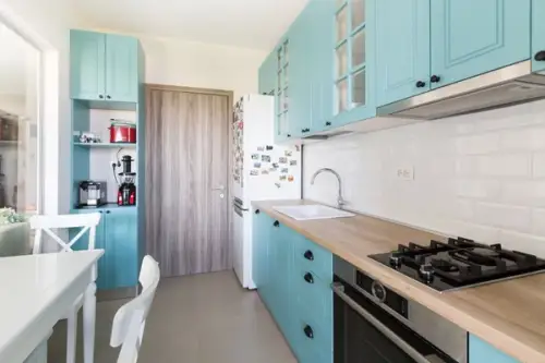 Apartament de trei camere din Bucuresti amenajare eleganta in tonuri pastelate