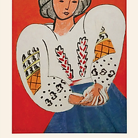 Celebrul tablou „La Blouse Roumaine” de Henri Matisse, expus la București