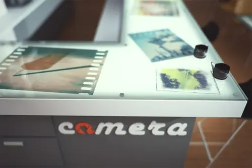 Cafeneaua F64 relaxarea privita prin obiectiv fix