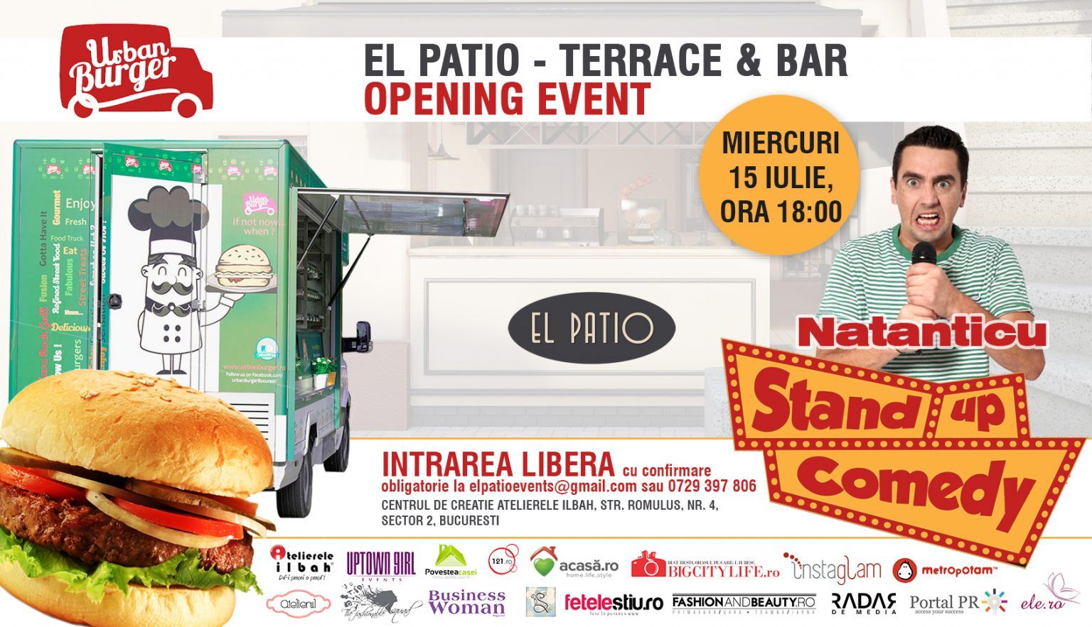 Eveniment lansare El Patio Terrace  Bar by Atelierele ILBAH