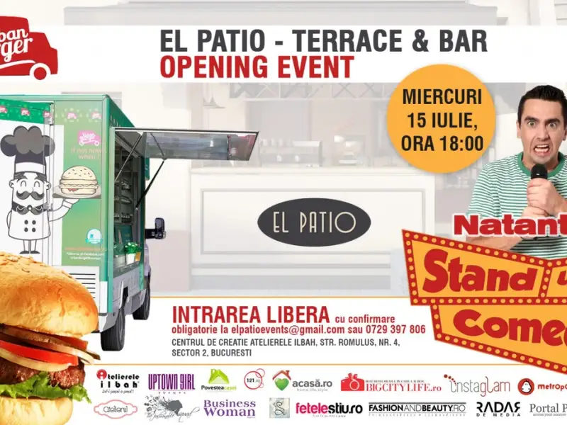 Eveniment lansare El Patio Terrace Bar by Atelierele ILBAH