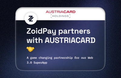 AUSTRIACARD HOLDINGS asistă ZoidPay în lansarea noii aplicații ZoidPay Web 3 Super