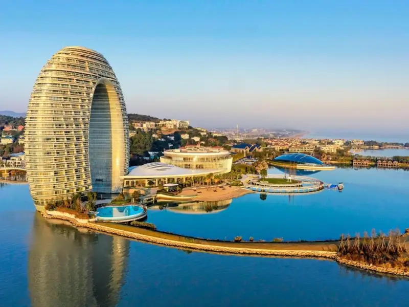 Sheraton Huzhou Hot Spring Resort: o poveste arhitecturală Unică