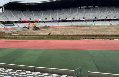 Amânările cerute de executanții lucrărilor de la gazonul Cluj Arena l-au nemulțumit pe Alin Tișe, președintele Consiliului Județean Cluj