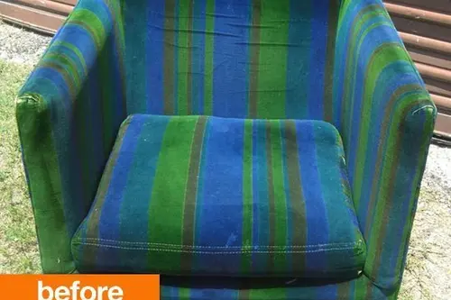Reconditionarea unui fotoliu vechi