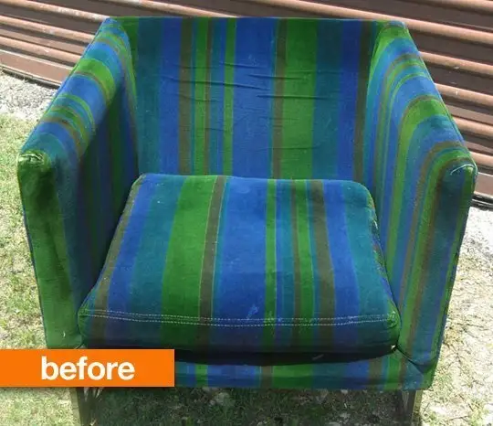 Reconditionarea unui fotoliu vechi