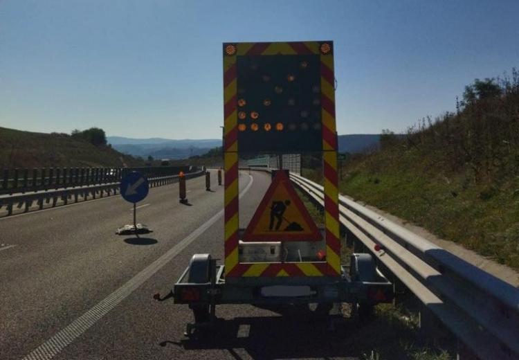 Restricții de circulație pe Autostrada Sebeș- Turda. Se repară rosturile de dilatație la pod
