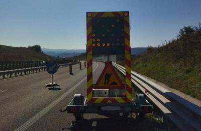 Restricții de circulație pe Autostrada Sebeș- Turda. Se repară rosturile de dilatație la pod