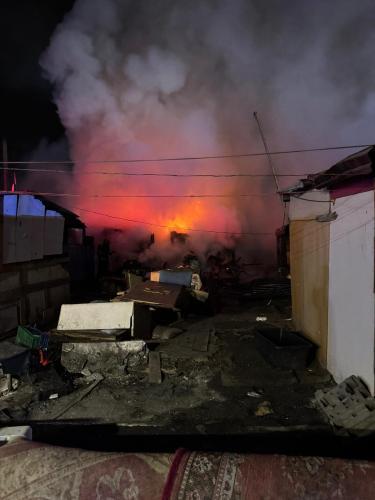 Incendiu, în această dimineață, pe strada Cantonului din Cluj-Napoca