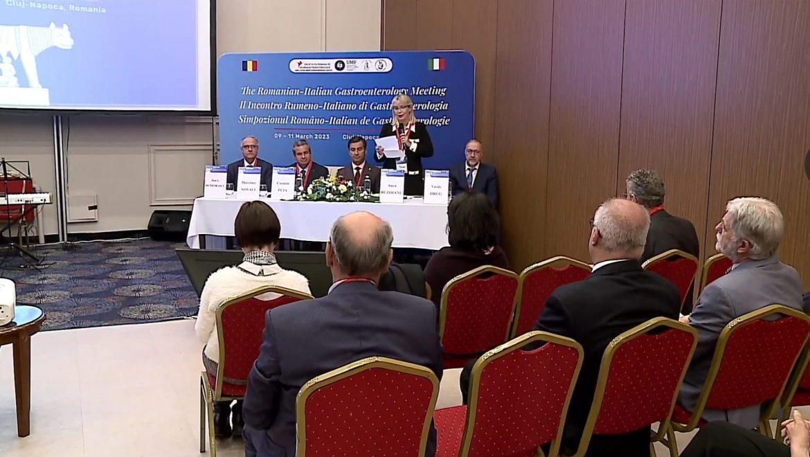 Specialiștii gastroenterologi români și italieni și-au dat întâlnire la Cluj-Napoca