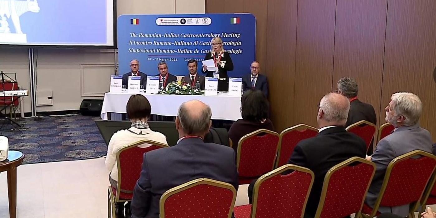 Specialiștii gastroenterologi români și italieni și-au dat întâlnire la Cluj-Napoca