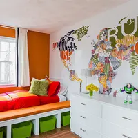 Inspiratie cu stickere de perete pentru camera copiilor