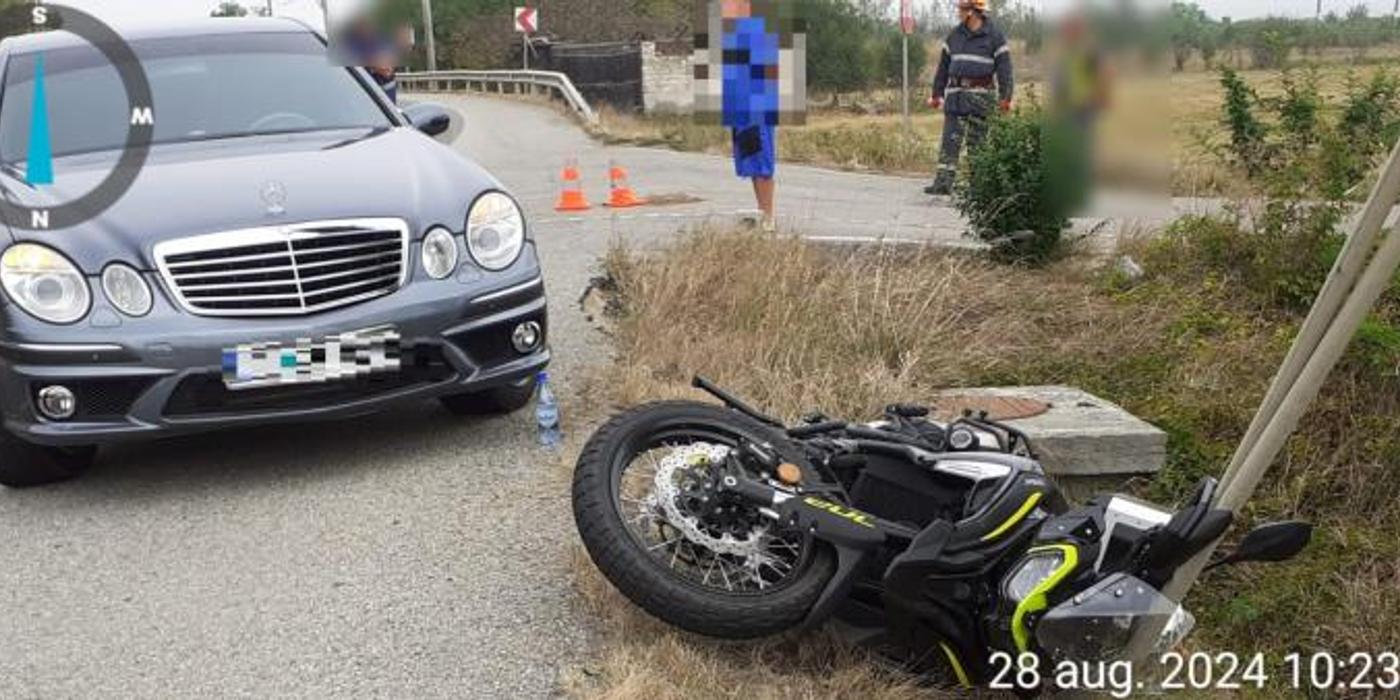 Accident de circulație, miercuri, 28 august, în localitatea Bunești din județul Cluj