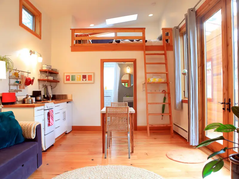 Casa eco-friendly de doar 40 de metri patrati