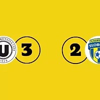„U” Cluj s-a calificat în play-off pentru prima dată în istorie după ce a întors scorul cu Slobozia