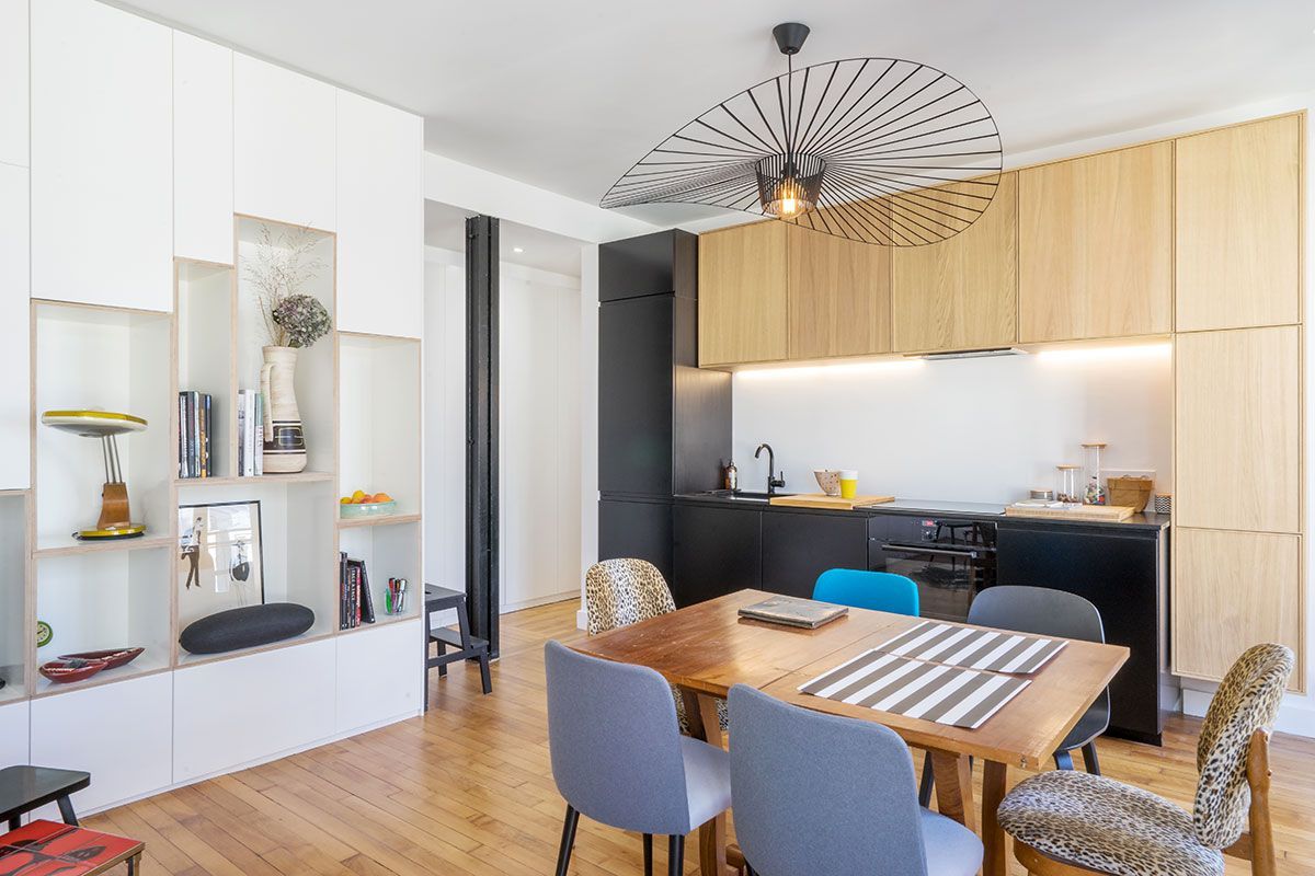 Din doua camere au obtinut trei printr-o recompartimentare radicala