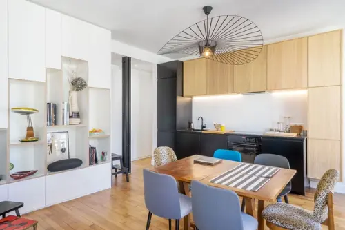 Din doua camere au obtinut trei printr-o recompartimentare radicala