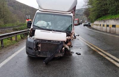 Un accident de circulație a avut loc marți seara pe DN1 E60, în localitatea Negreni