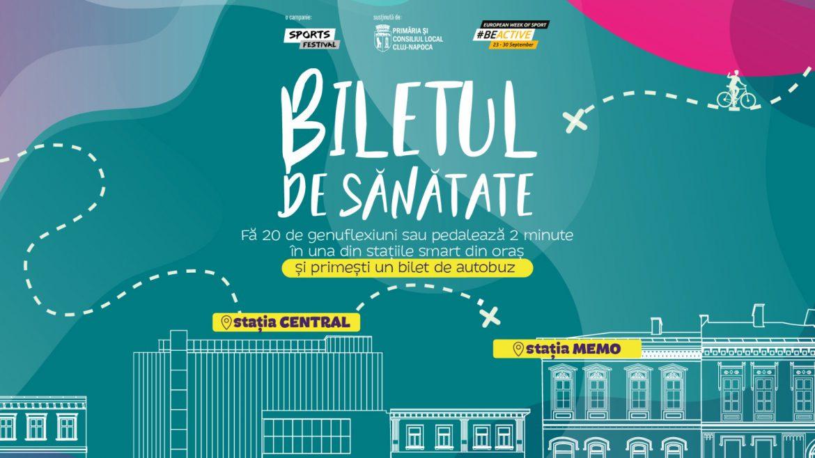 Biletul de Sănătate revine în această toamnă la Cluj-Napoca cu două stații de autobus smart