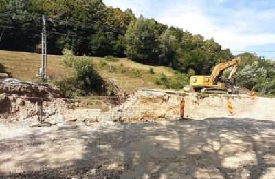 CJ Cluj a început lucrări pentru construirea unui nou pod în comuna clujeană Chiuiești