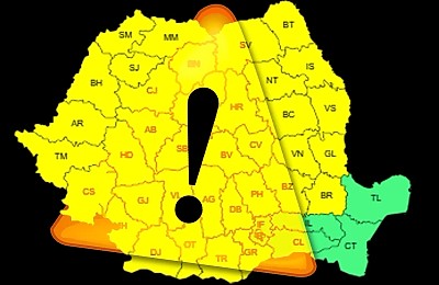 ANM. Prognoza meteo, 6 aprilie. Alertă de vreme severă. Recomandări pentru populație